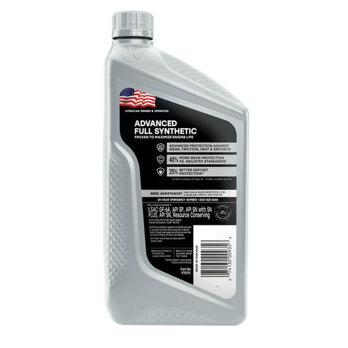 Valvoline Advanced Full Synthetic 10W-30 Motor Oil 1 QT EasyOptionXY LLC