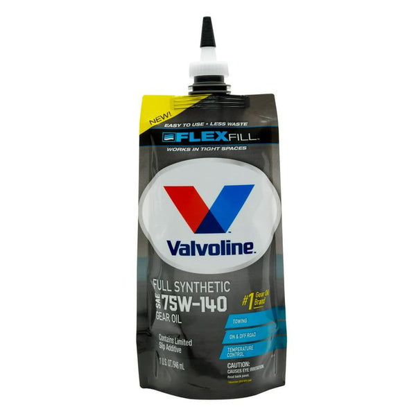 Valvoline Flex Fill SAE 75W-140 Full Synthetic Gear Oil 1 QT Squeeze Pouch EasyOptionXY LLC