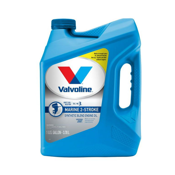 Valvoline 2-Cycle Marine TCW-3 Synthetic Blend Motor Oil 1 GA EasyOptionXY LLC