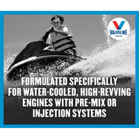 Valvoline 2-Cycle Marine TCW-3 Synthetic Blend Motor Oil 1 GA EasyOptionXY LLC