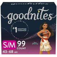 Goodnites Girls' Nighttime Bedwetting Underwear Size S/M, 99 Count EasyOptionXY LLC
