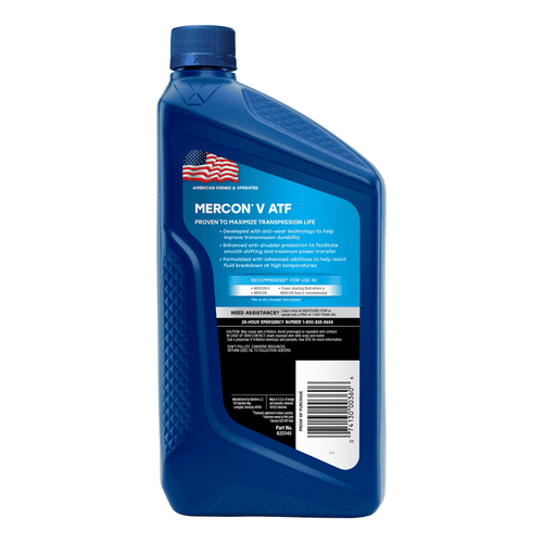 Valvoline Mercon V Conventional Automatic Transmission Fluid (ATF) 1 QT EasyOptionXY LLC
