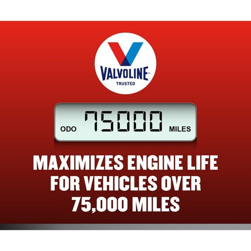 Valvoline Full Synthetic High Mileage MaxLife 5W-30 Motor Oil 5 QT, Case of 3 EasyOptionXY LLC