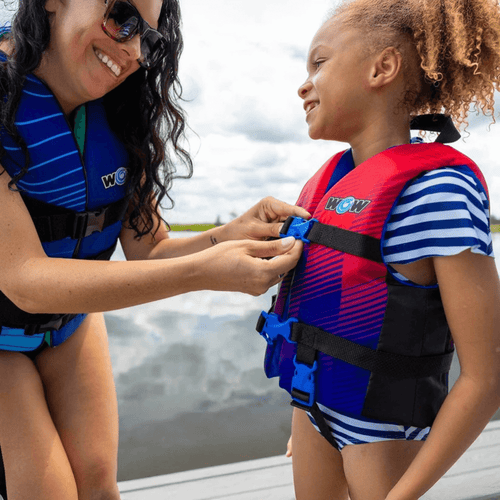 WOW Watersports Vis-Wave Child Life Vest Jupiter Gear