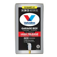 Valvoline Full Synthetic High Mileage 5W-20 Motor Oil, 12 QT EasyOptionXY LLC