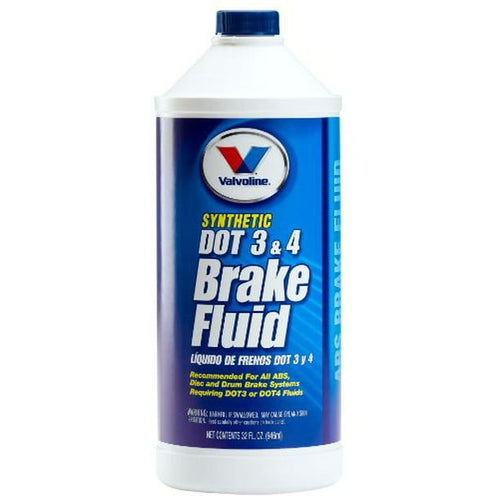 Valvoline 601458 Synthetic DOT 3 and DOT 4 Brake Fluid, 32 oz EasyOptionXY LLC
