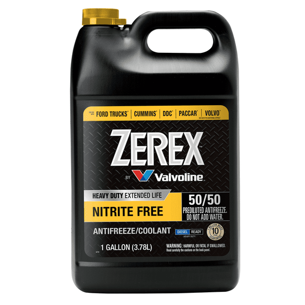 Zerex Extended Life Nitrite Free Heavy Duty (HD) Antifreeze/Coolant 50/50 Prediluted Ready-to-Use 1 GA EasyOptionXY LLC