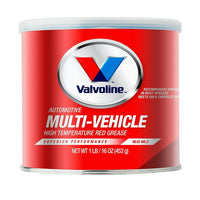 Valvoline Multi-Vehicle High Temperature Red Grease 1 LB Tub EasyOptionXY LLC