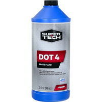 Super Tech Dot 4 Brake Fluid for Use in Disc, Drum, and ABS Brake Systems, 32 oz. EasyOptionXY LLC
