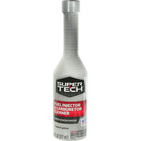 Super Tech Concentrated Fuel Injector and Carburetor Cleaner, 6 oz. for Engine Performance EasyOptionXY LLC