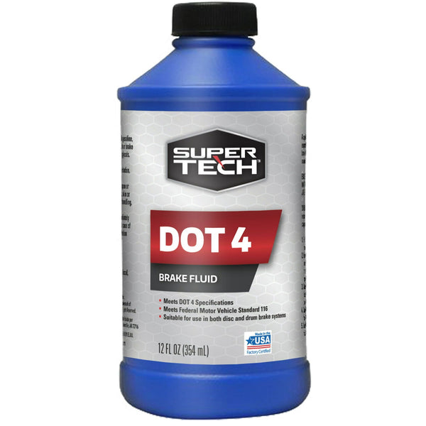 Super Tech Premium Synthetic Dot 4 Brake Fluid, 12 fl. oz. EasyOptionXY LLC
