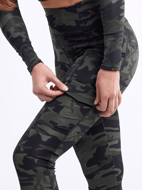 JupiterGear High-Waisted Leggings with Side Cargo Pockets Jupiter Gear