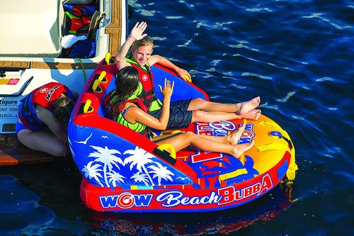 WOW Sports Beach Bubba 2 Person 2P Towable (22-WTO-3979) Jupiter Gear