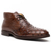 Zelli Italia Zelli Italia 43-594-BRN MARCO Ostrich Quill Chukka Boot, Brown