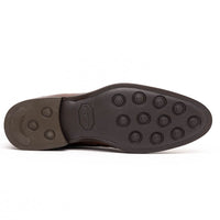 Zelli Italia Zelli Italia 43-594-BRN MARCO Ostrich Quill Chukka Boot, Brown