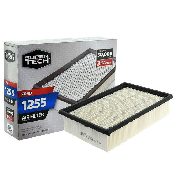 Super Tech Engine Air Filter 1255, Replacement Filter for Ford EasyOptionXY LLC