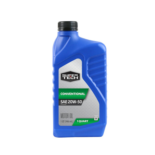 Super Tech Conventional SAE 20W-50 Motor Oil, 1 Quart EasyOptionXY LLC