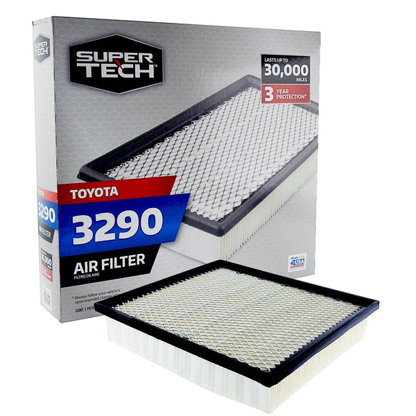 Super Tech 3290 Engine Air Filter, Replacement Filter for Toyota EasyOptionXY LLC