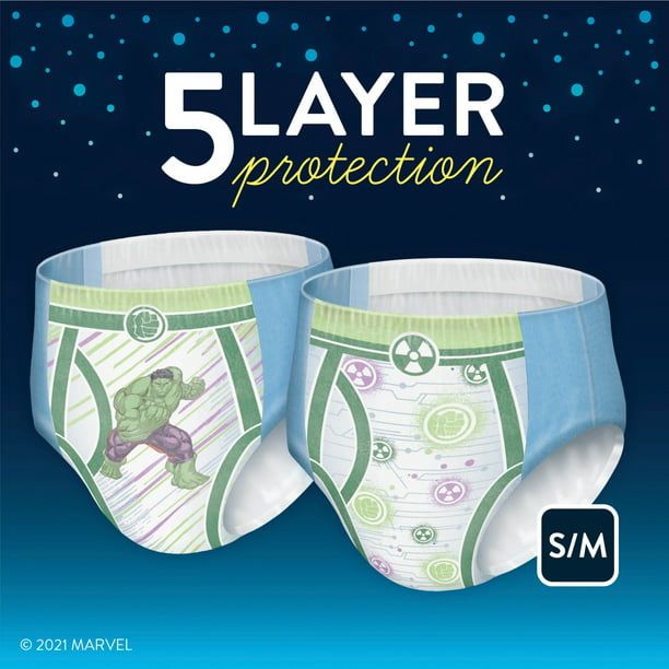 Goodnites Boys' Nighttime Bedwetting Underwear Size S/M, 44 Count EasyOptionXY LLC