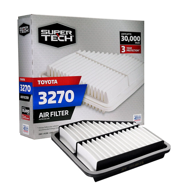 Super Tech 3270 Engine Air Filter, Replacement Filter for Toyota EasyOptionXY LLC