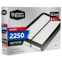 Super Tech 2250 Engine Air Filter, Replacement for Mazda EasyOptionXY LLC