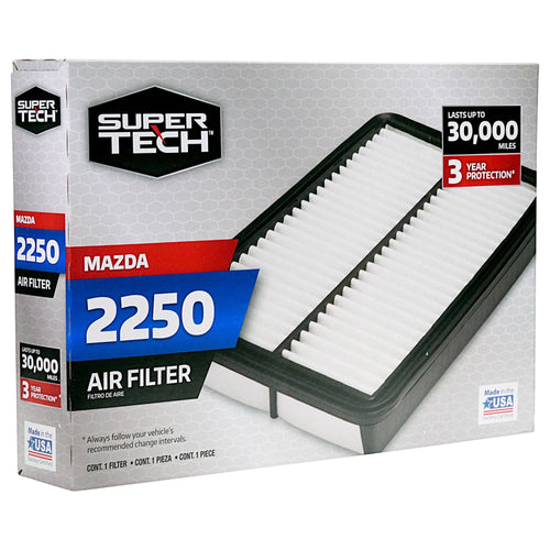 Super Tech 2250 Engine Air Filter, Replacement for Mazda EasyOptionXY LLC