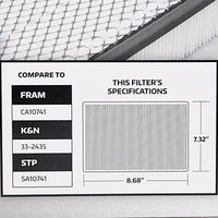 Super Tech 3285 Engine Air Filter, Replacement Filter for Toyota EasyOptionXY LLC