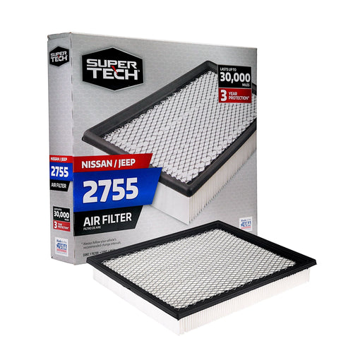 Super Tech 2755 Engine Air Filter, Replacement Filter for Nissan or Jeep EasyOptionXY LLC