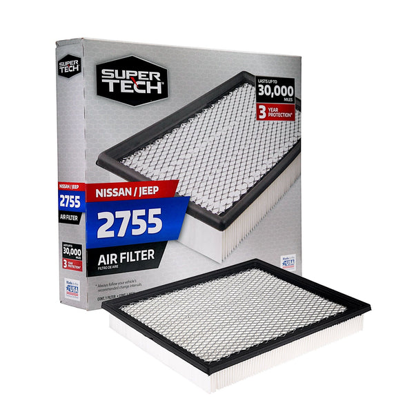 Super Tech 2755 Engine Air Filter, Replacement Filter for Nissan or Jeep EasyOptionXY LLC