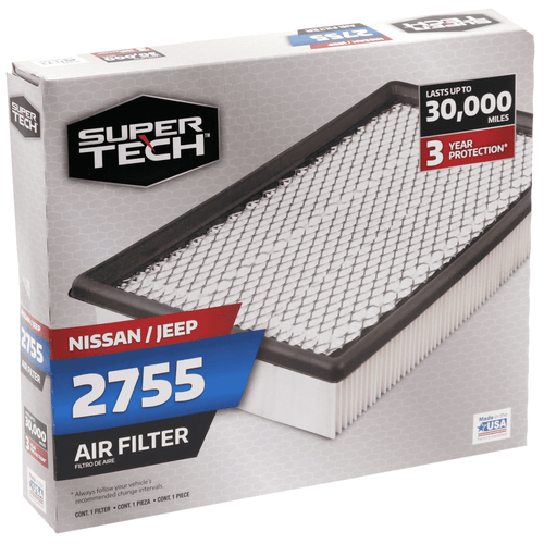 Super Tech 2755 Engine Air Filter, Replacement Filter for Nissan or Jeep EasyOptionXY LLC