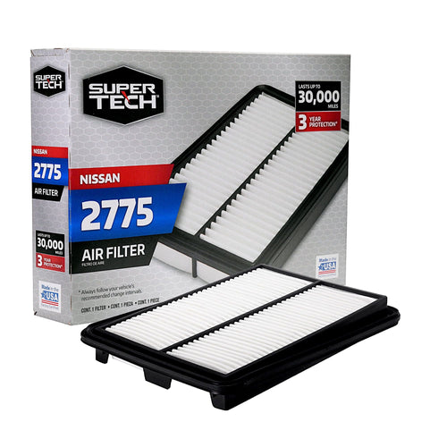 Super Tech 2775 Engine Air Filter, Replacement Filter for Nissan EasyOptionXY LLC