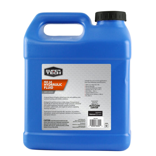 Super Tech Heavy Duty Rust and Oxidation Anti Wear Hydraulic Oil, 2 Gallons EasyOptionXY LLC
