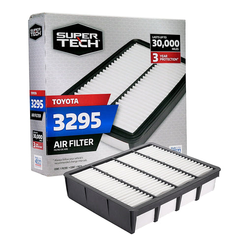 Super Tech 3295 Engine Air Filter, Replacement Filter for Toyota EasyOptionXY LLC