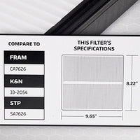 Super Tech 3295 Engine Air Filter, Replacement Filter for Toyota EasyOptionXY LLC
