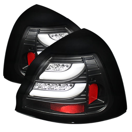 Spyder Pontiac Grand Prix 04-08 Light Bar LED Tail Light Black ALT-YD-PGP04-LED-BK OffRoadUSA.com