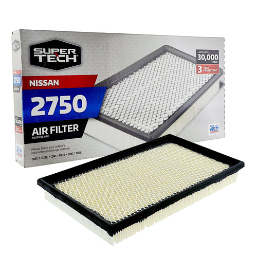 Super Tech 2750 Engine Air Filter, Replacement Filter for Infiniti, Nissan and Subaru EasyOptionXY LLC