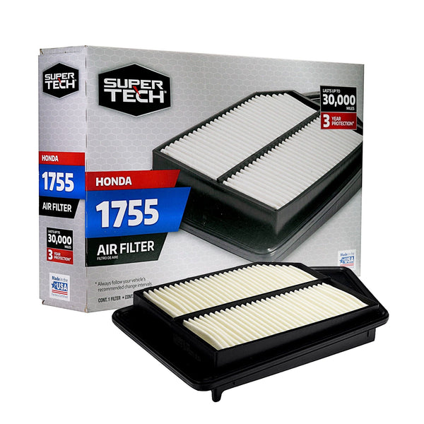 Super Tech 1755 Engine Air Filter, Replacement Filter for Honda EasyOptionXY LLC