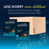 GoodNites Goodnites Boys' Nighttime Bedwetting Underwear Size L, 34 Count EasyOptionXY LLC