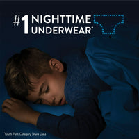 GoodNites Goodnites Boys' Nighttime Bedwetting Underwear Size L, 34 Count EasyOptionXY LLC