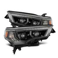 AlphaRex 14-20 Toyota 4Runner MK II PRO-Series Halogen Projector Headlights Alpha-Black OffRoadUSA.com