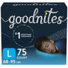 Goodnites Boys' Nighttime Bedwetting Underwear Size L, 75 Count EasyOptionXY LLC
