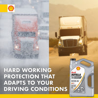Shell Rotella T5 Synthetic Blend 15W-40 Diesel Engine Oil, 1 Gallon, 3-Pack Case EasyOptionXY LLC