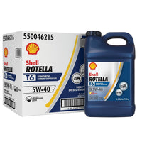 Shell Rotella T6 Full Synthetic 5W-40 Diesel Engine Oil, 2.5 Gallon EasyOptionXY LLC