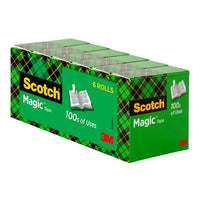 Scotch Magic Tape Refill, 3/4 in x 800 in, 6 Count EasyOptionXY LLC