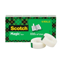 Scotch Magic Tape Refill, 3/4 in x 800 in, 6 Count EasyOptionXY LLC