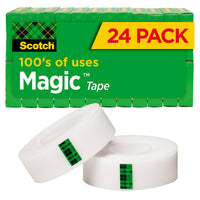 Scotch Magic Tape Value Pack 3/4" x 1000 in., 24 Boxes EasyOptionXY LLC