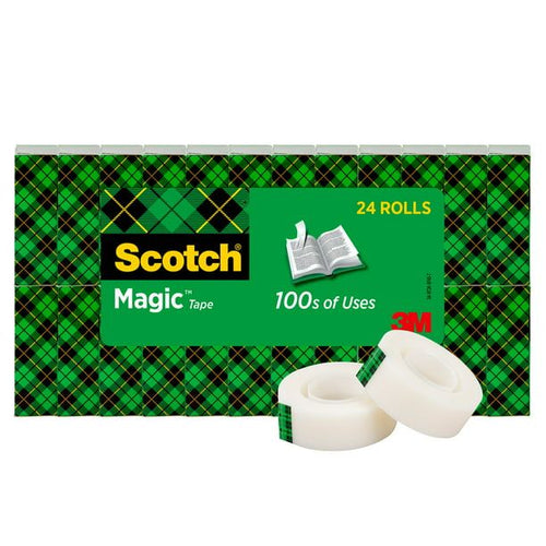 Scotch Magic Tape Value Pack 3/4" x 1000 in., 24 Boxes EasyOptionXY LLC