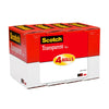 Scotch Transparent Tape, 3/4 in. x 1000 in., 4 Rolls EasyOptionXY LLC