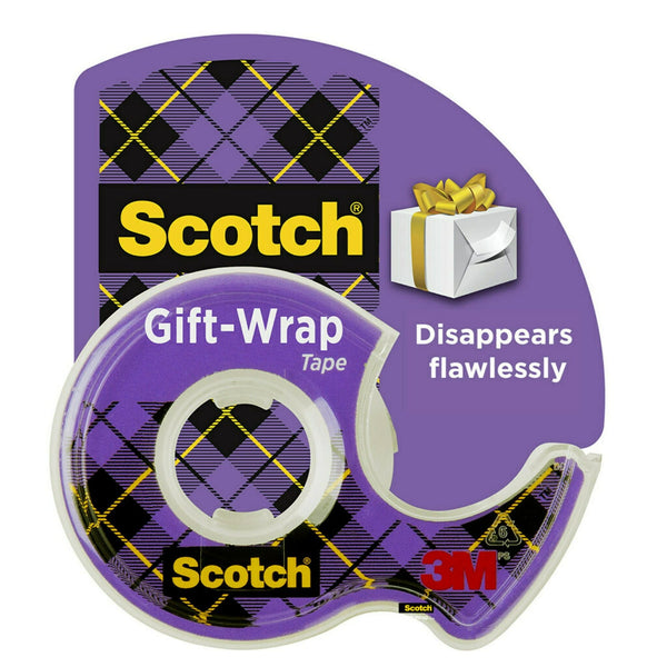 Scotch Gift Wrap Tape, 3/4 in. x 500 in., 1 Dispenser EasyOptionXY LLC