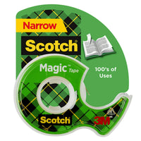 Scotch Magic Tape, 1/2 in x 800 in, Clear, 1 Dispenser/Pack EasyOptionXY LLC